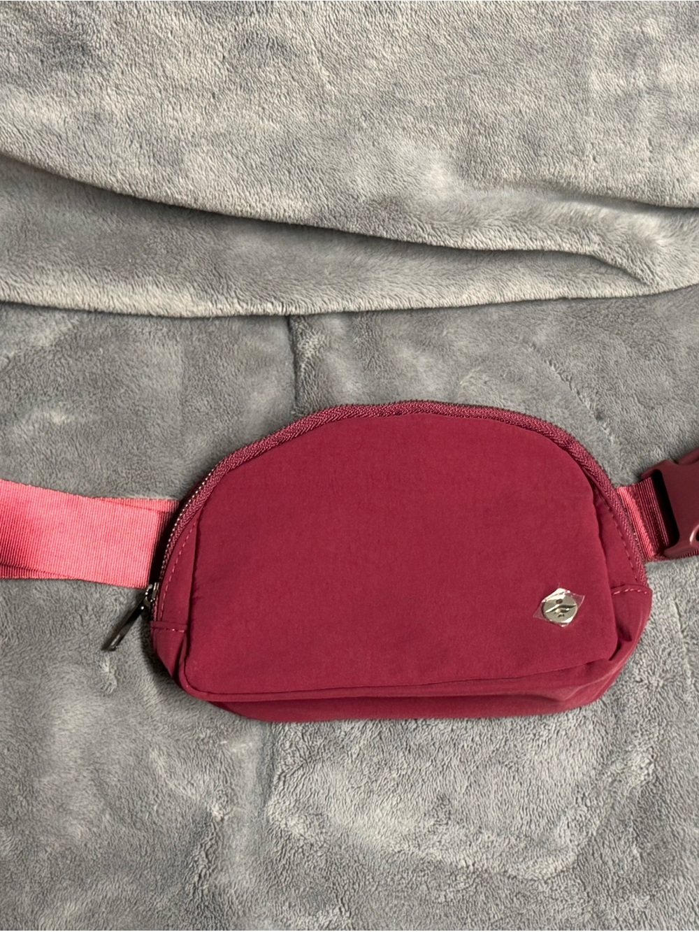 Maroon Waist Pack with clip